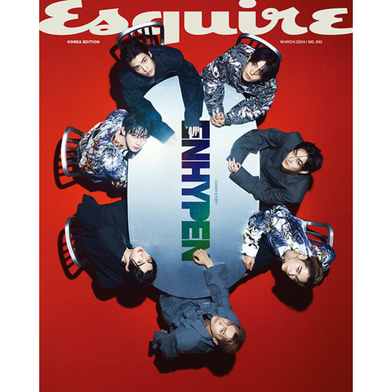 Esquire March 2024 Issue (Cover: ENHYPEN) - A