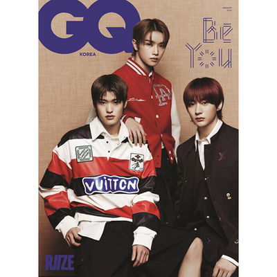 GQ Korea January 2024 Issue (Cover: RIIZE) - C
