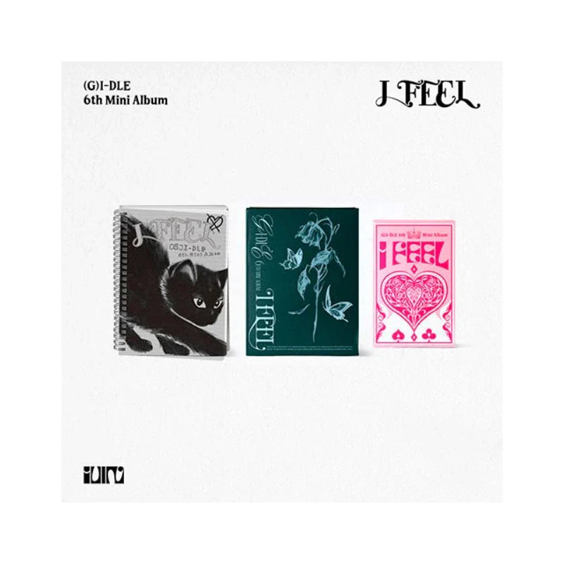 (G)-IDLE - I Feel (6th Mini Album) 3-SET