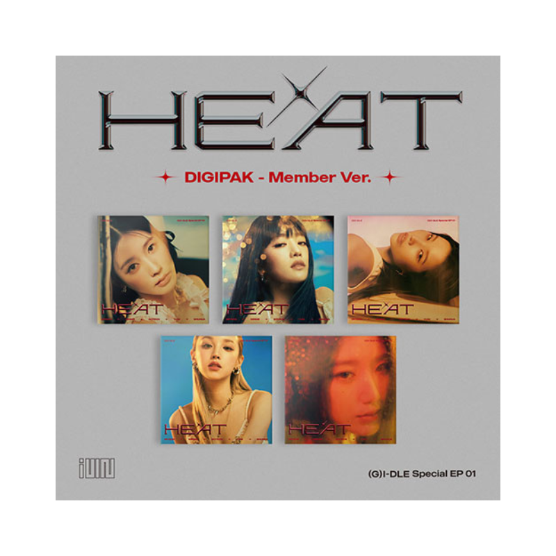 (G)I-DLE - HEAT (Special EP 01) Digipak - Member Ver.