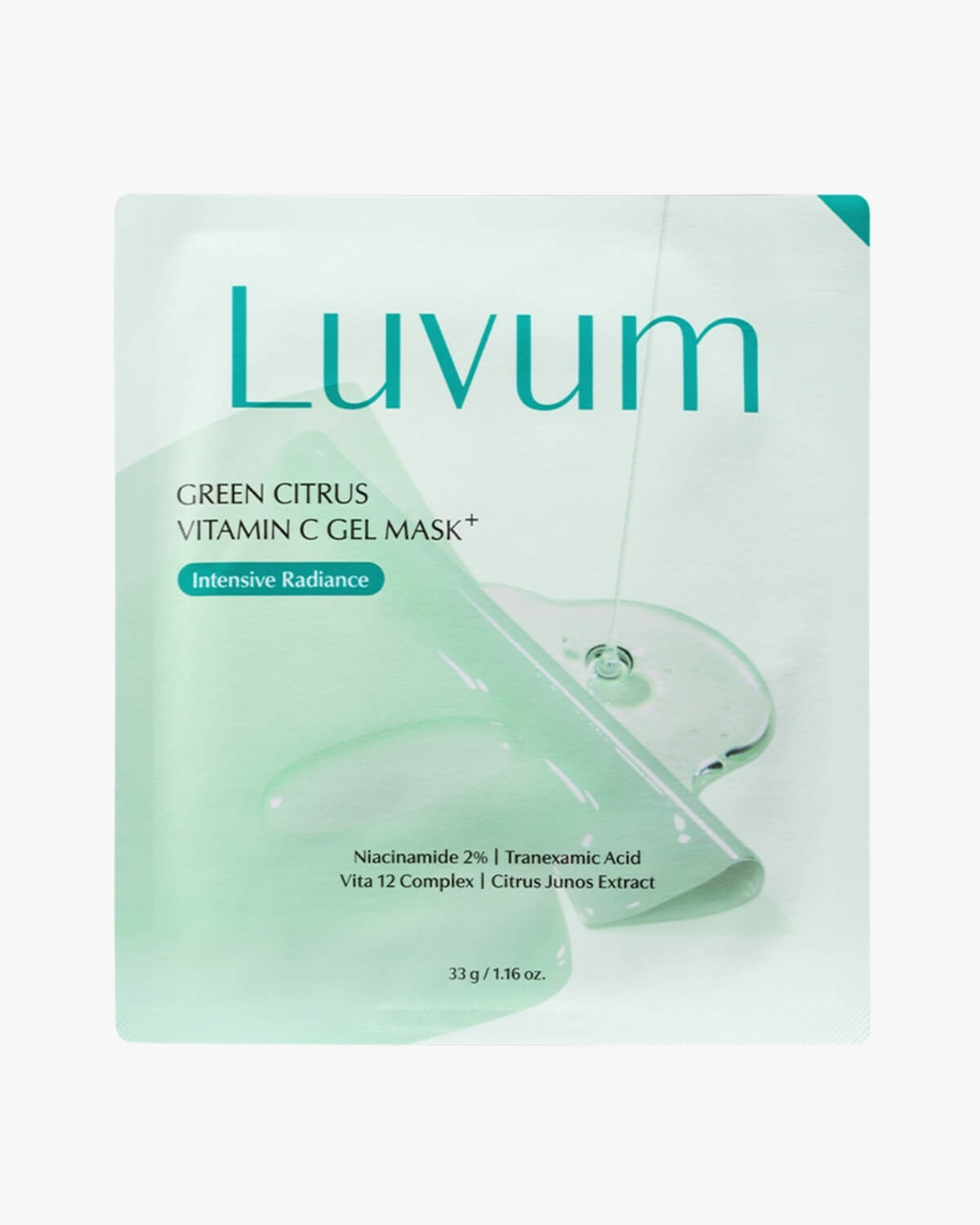 Luvum Green Citrus Vitamin C Gel Mask Plus