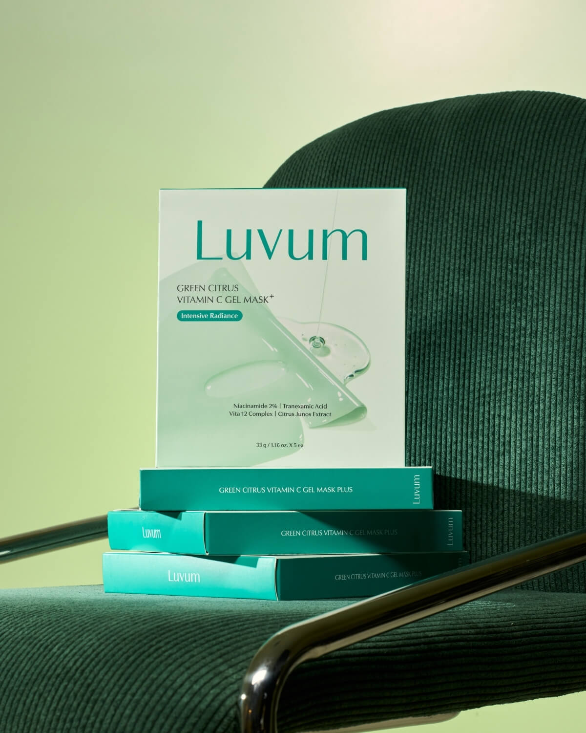 Luvum Green Citrus Vitamin C Gel Mask Plus