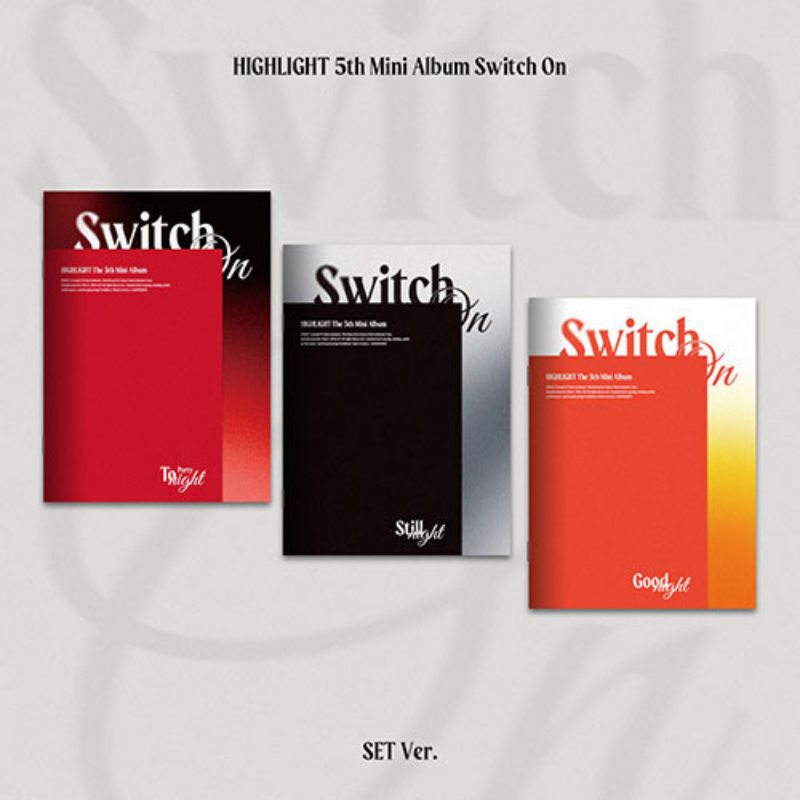 HIGHLIGHT - Switch On (5th Mini Album) - SET