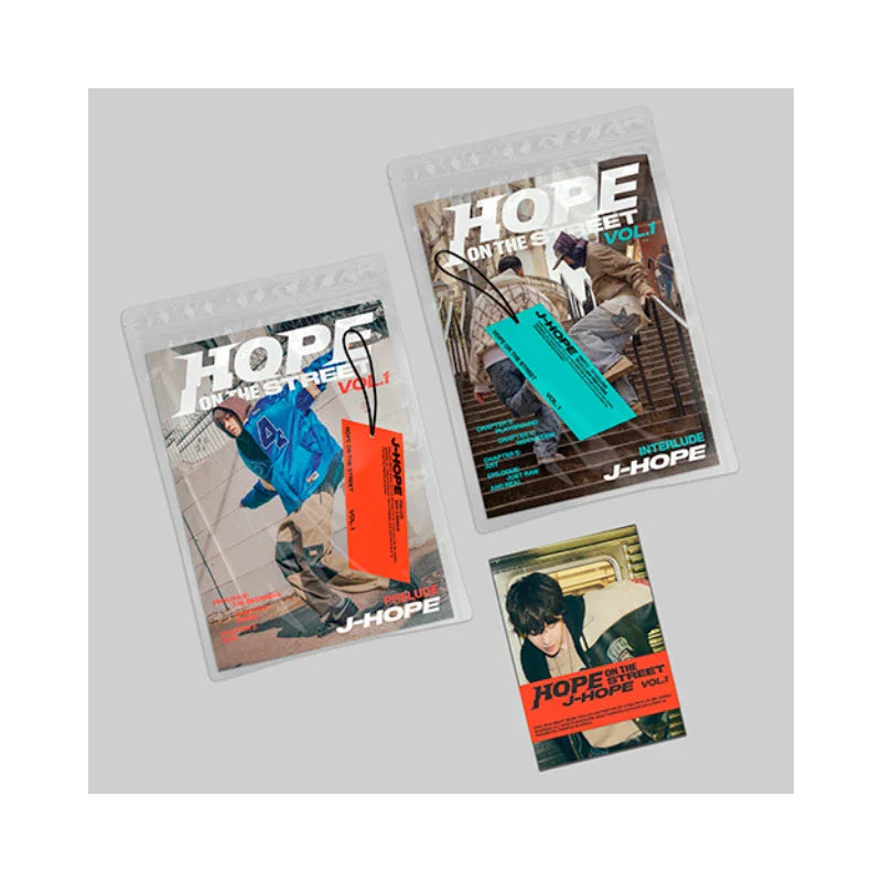 J-HOPE - HOPE ON THE STREET VOL. 1 (SET) + Weverse Albums Ver. Set