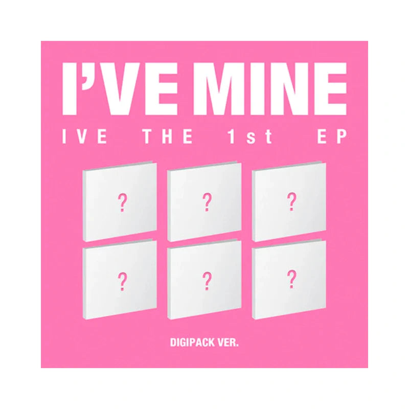  IVE - I'VE MINE (The 1st EP) Digipack Ver. 6-SET