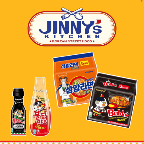 Jinny's Kitchen / Samyang Bundle (Ramen Set + Hot Chicken Sauce Set)