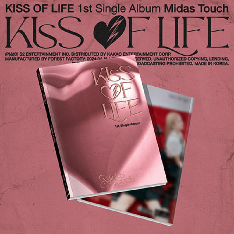 KISS OF LIFE - Midas Touch (1st Single Album) Albums