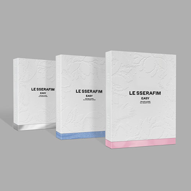 LE SSERAFIM - EASY (3rd Mini Album) - SET