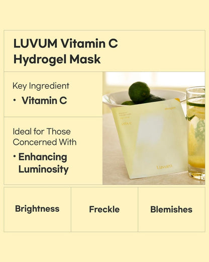 Luvum Afterglow Yuja Gel Mask