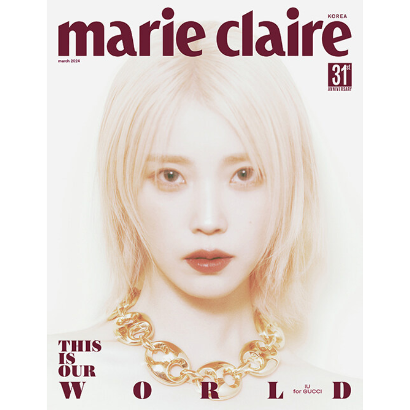 Marie Claire March 2024 Issue (Cover: IU) - G