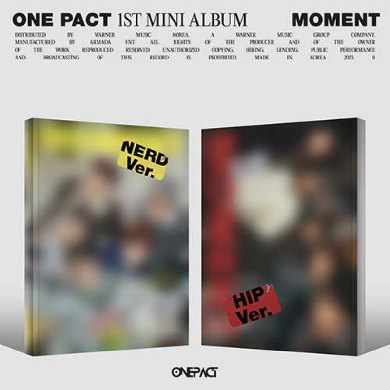 ONE PACT - Moment (1st Mini Album) 2-SET