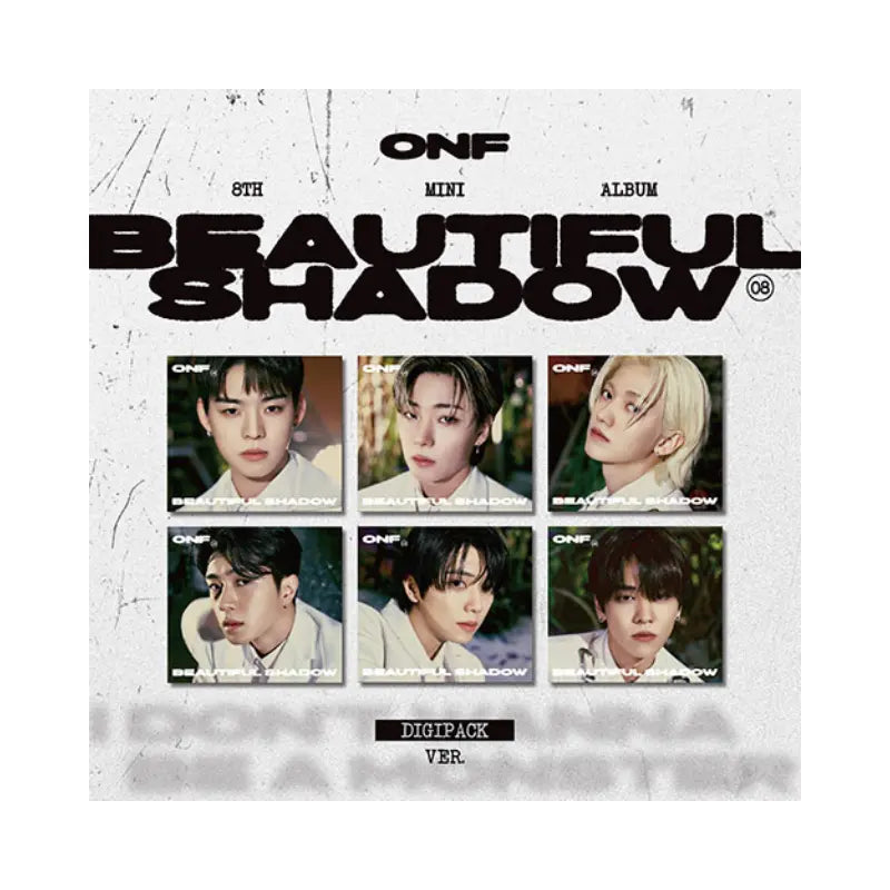 ONF - BEAUTIFUL SHADOW (8th Mini Album) Digipack Ver.