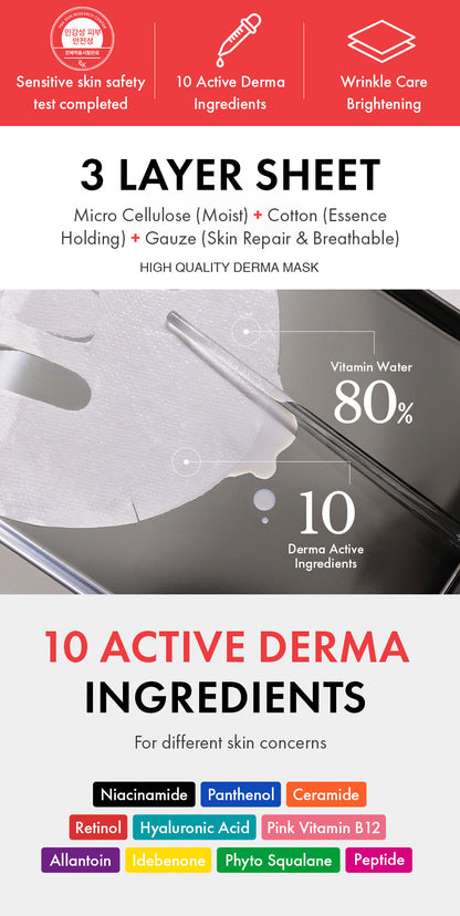 Nature Republic Active 80 Mask Sheet Allantoin