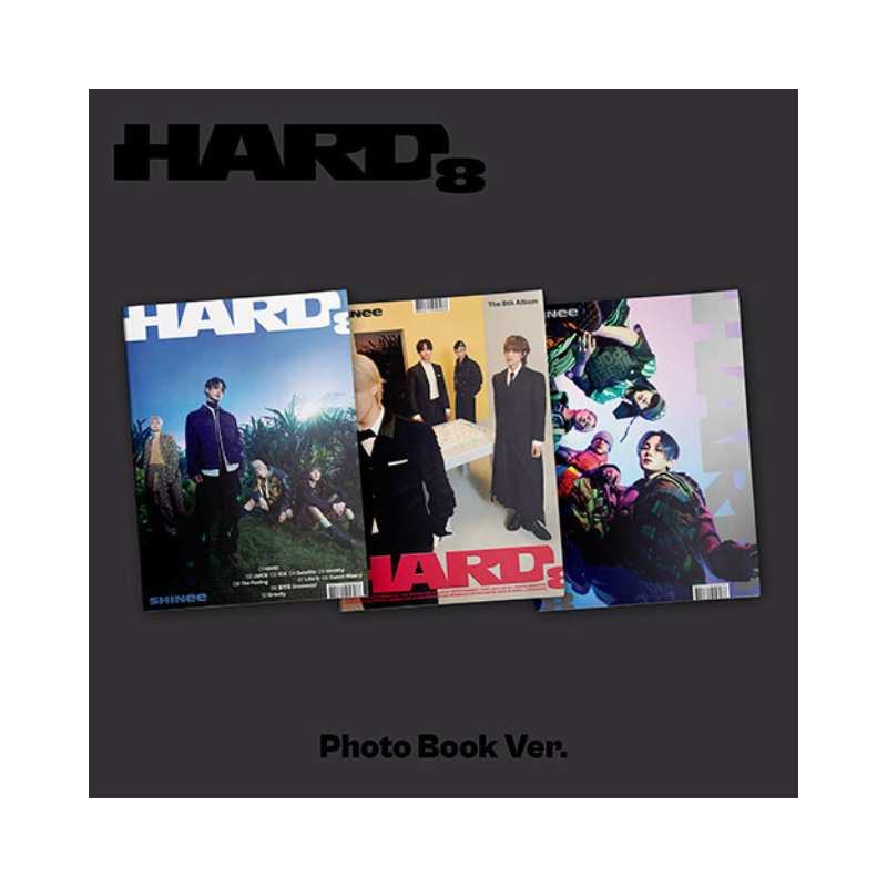SHINee - HARD (8th Studio Album) Photobook Ver.