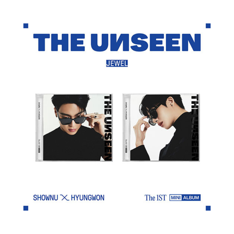 SHOWNU x HYUNGWON - THE UNSEEN (1st Mini Album) Jewel Ver. Limited Edition 2-SET