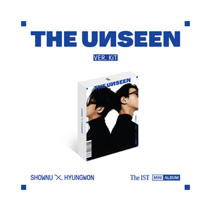 SHOWNU x HYUNGWON - THE UNSEEN (1st Mini Album) KiT Ver.