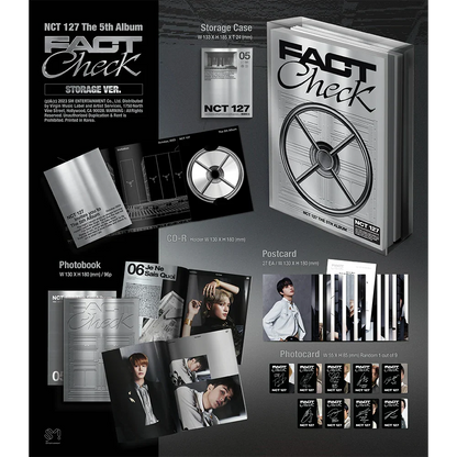 NCT127 5th Album: Fact Check Storage Version