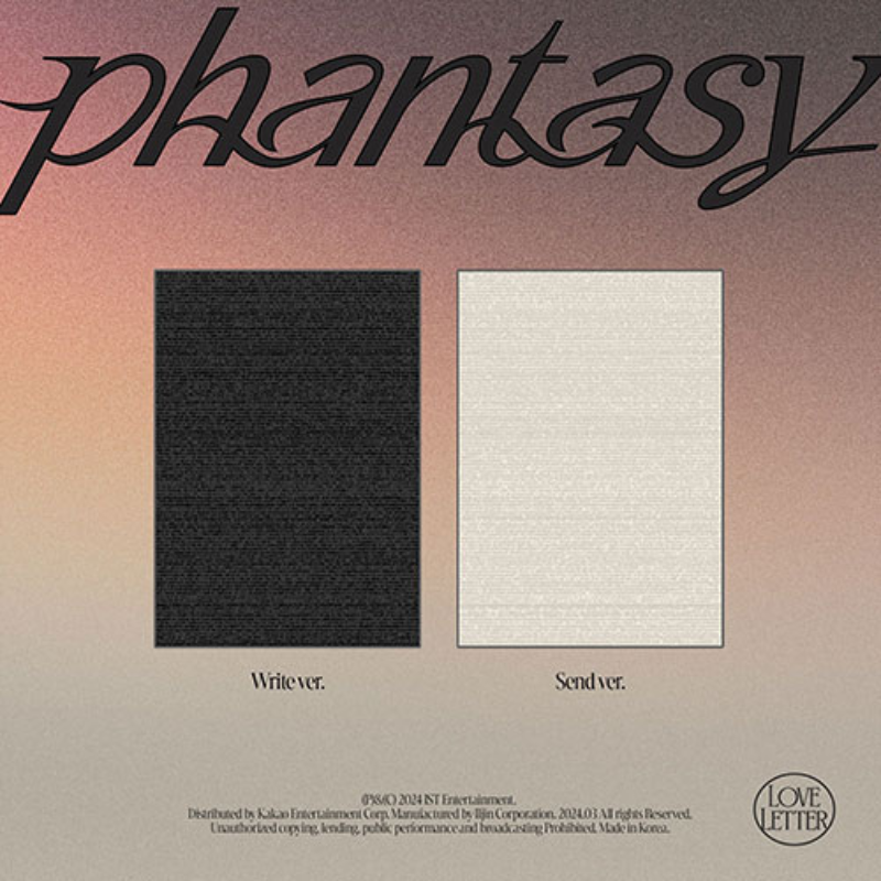 The Boyz - PHANTASY_Pt.3 Love Letter (2nd Album) - SET