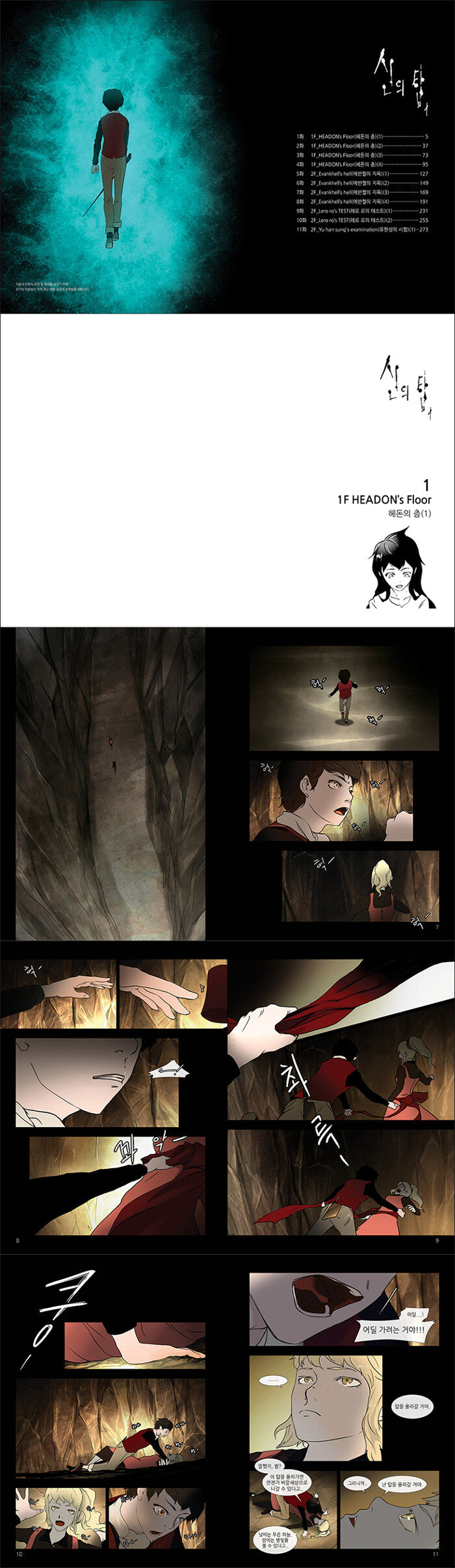 Tower of God Manwha Set