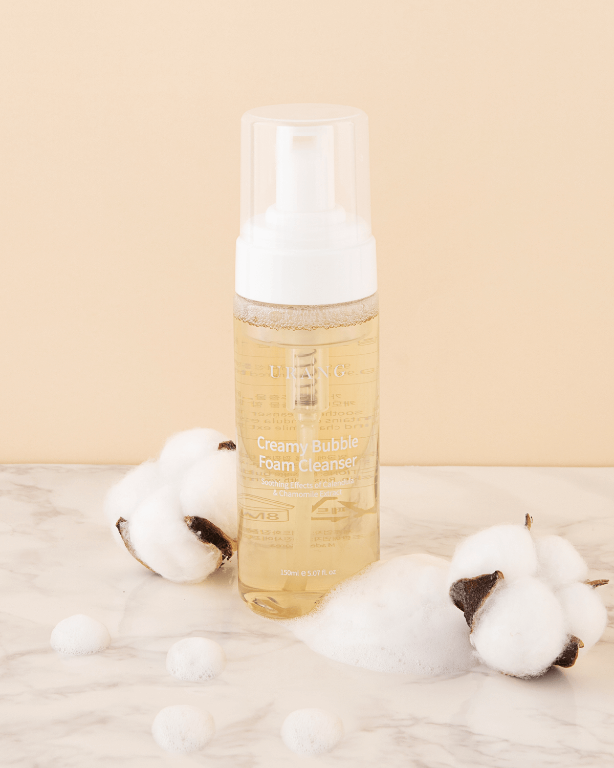 Urang Creamy Bubble Foam Cleanser