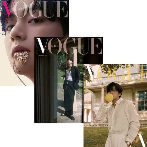 Vogue Korea October 2022 Issue (Cover: BTS V) *Limited Stock