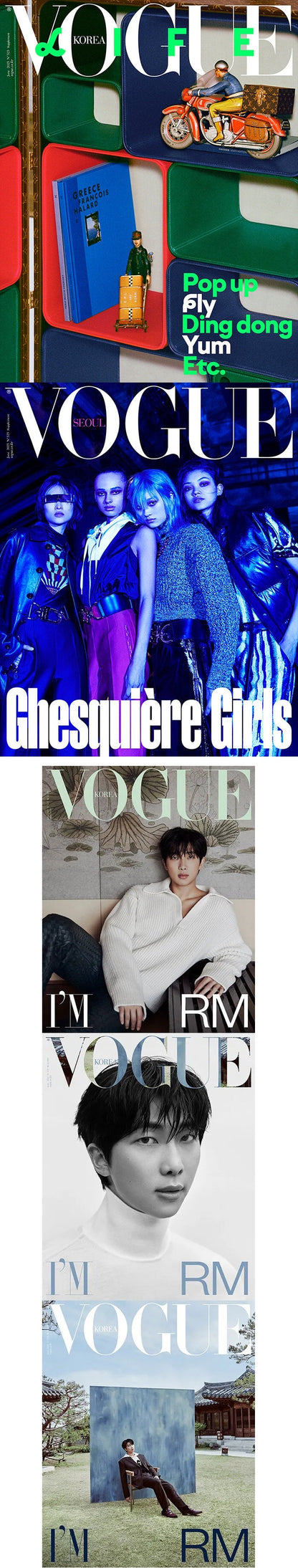 [Pre-Order] Vogue Korea June 2023 Issue (Cover: BTS RM)