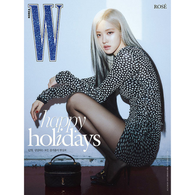W Korea December 2023 Issue (Cover: BLACKPINK Rosé) - C