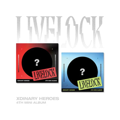 Xdinary Heroes - LIVELOCK (4th Mini Album) Digipack Ver. 