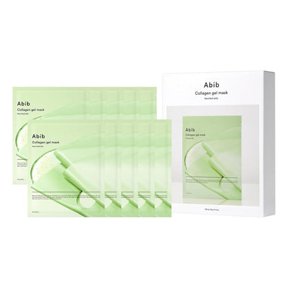 Abib Collagen Gel Mask 35g X 10ea Heartleaf Jelly - Daebak