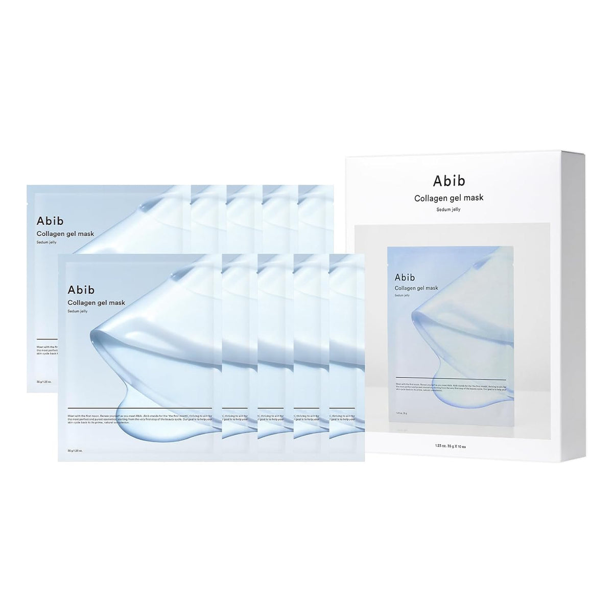 Abib Collagen Gel Mask 35g X 10ea Sedum Jelly - Daebak