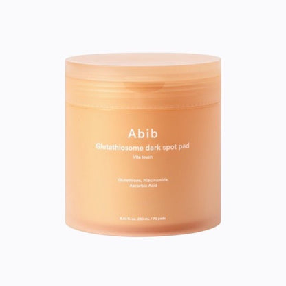 Abib Glutathiosome Dark Spot Pad Vita Touch 250ml/70ea - Daebak
