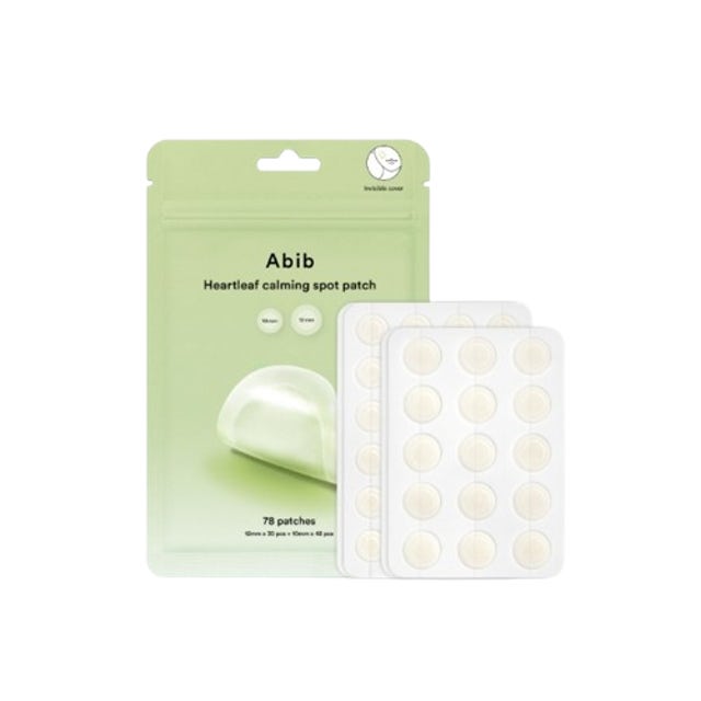 Abib Heartleaf Calming Spot Patch 78 Patches (10mmX48ea + 12mmX30ea) - Daebak