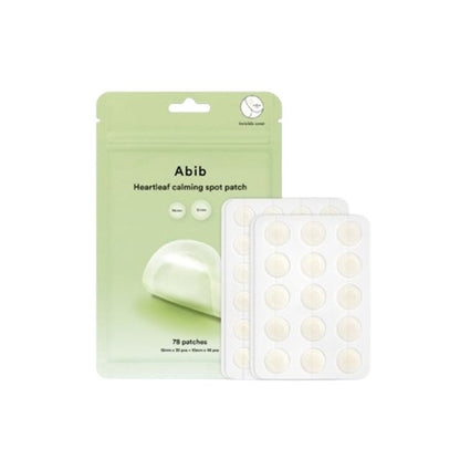 Abib Heartleaf Calming Spot Patch 78 Patches (10mmX48ea + 12mmX30ea) - Daebak