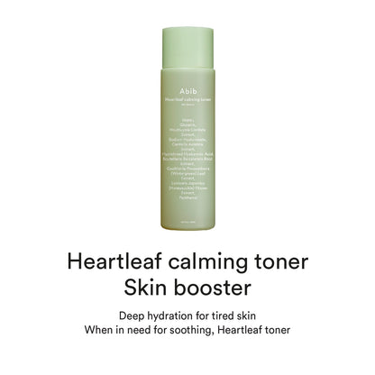 Abib Heartleaf calming toner Skin booster 200ml - Daebak