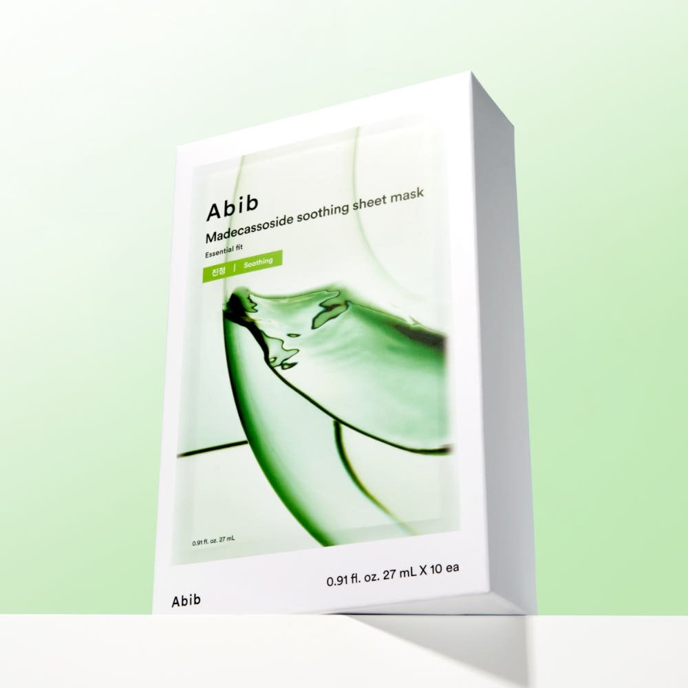 Abib Madecassoside Soothing Sheet Mask 27ml X 10ea - Daebak