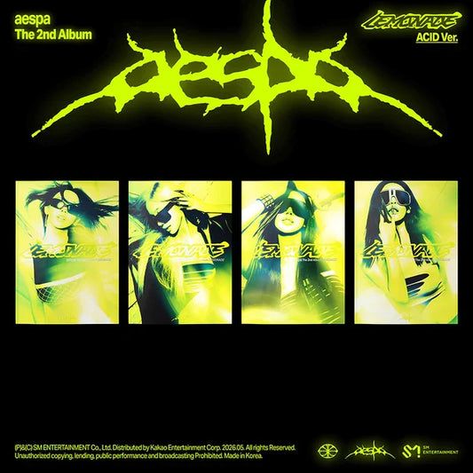 aespa - 2nd Full Album [LEMONADE] (ACID Ver.) with POB
