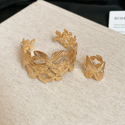 Acrylic Glossy Blooming Korean Style Simple Light Luxury Bracelet - Daebak