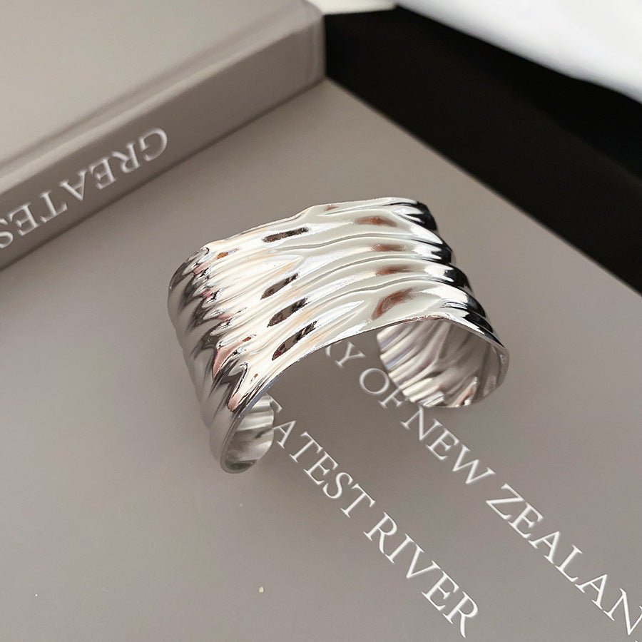 Acrylic Glossy Blooming Korean Style Simple Light Luxury Bracelet - Daebak