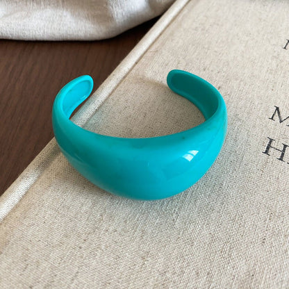 Acrylic Glossy Blooming Korean Style Simple Light Luxury Bracelet - Daebak