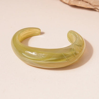 Acrylic Glossy Blooming Korean Style Simple Light Luxury Bracelet - Daebak