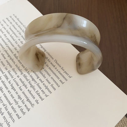 Acrylic Glossy Blooming Korean Style Simple Light Luxury Bracelet - Daebak