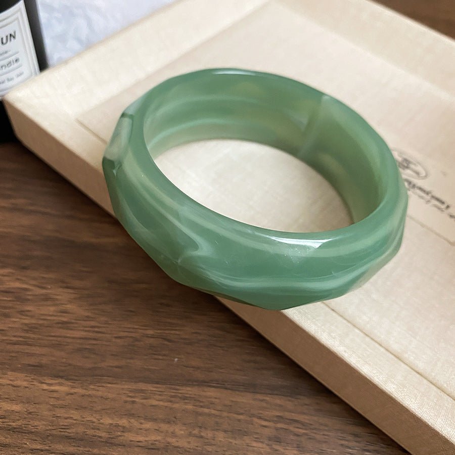 Acrylic Glossy Blooming Korean Style Simple Light Luxury Bracelet - Daebak