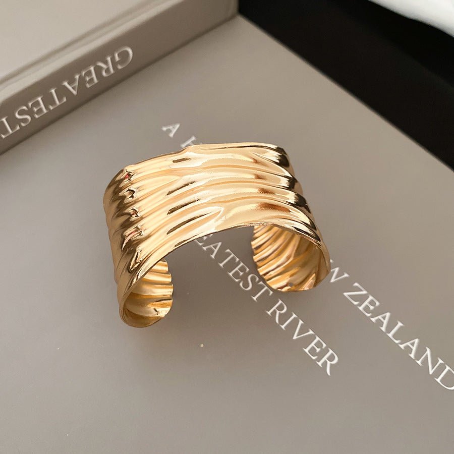 Acrylic Glossy Blooming Korean Style Simple Light Luxury Bracelet - Daebak