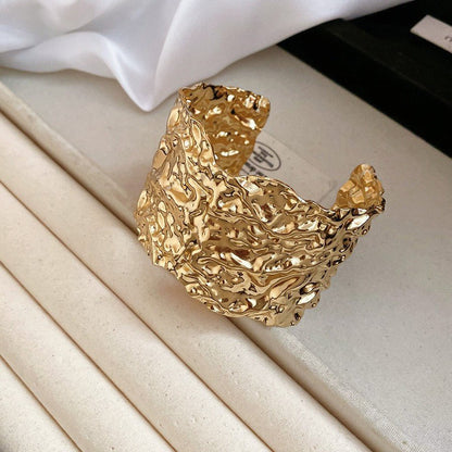 Acrylic Glossy Blooming Korean Style Simple Light Luxury Bracelet - Daebak