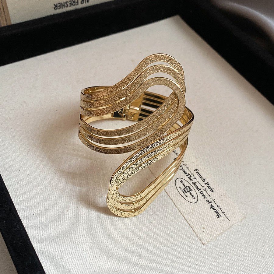 Acrylic Glossy Blooming Korean Style Simple Light Luxury Bracelet - Daebak