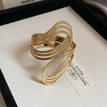 Acrylic Glossy Blooming Korean Style Simple Light Luxury Bracelet - Daebak