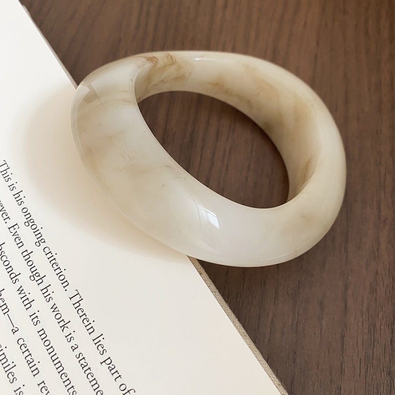 Acrylic Glossy Blooming Korean Style Simple Light Luxury Bracelet - Daebak