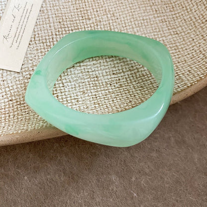 Acrylic Glossy Blooming Korean Style Simple Light Luxury Bracelet - Daebak