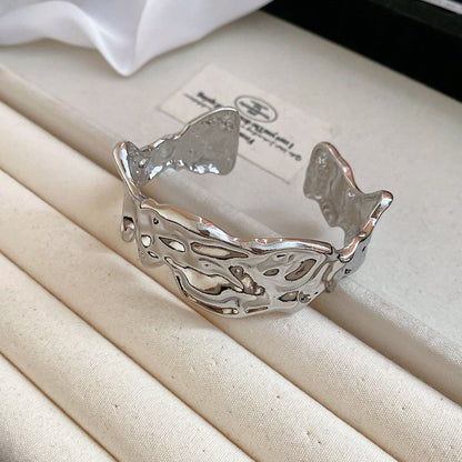 Acrylic Glossy Blooming Korean Style Simple Light Luxury Bracelet - Daebak