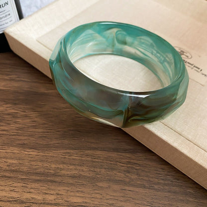 Acrylic Glossy Blooming Korean Style Simple Light Luxury Bracelet - Daebak